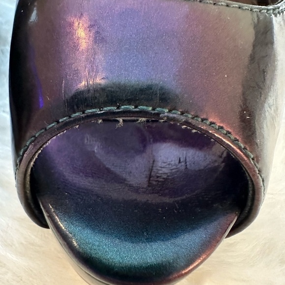 💙3/$20 Steve Madden metallic purple heels size 7 - Picture 10 of 10